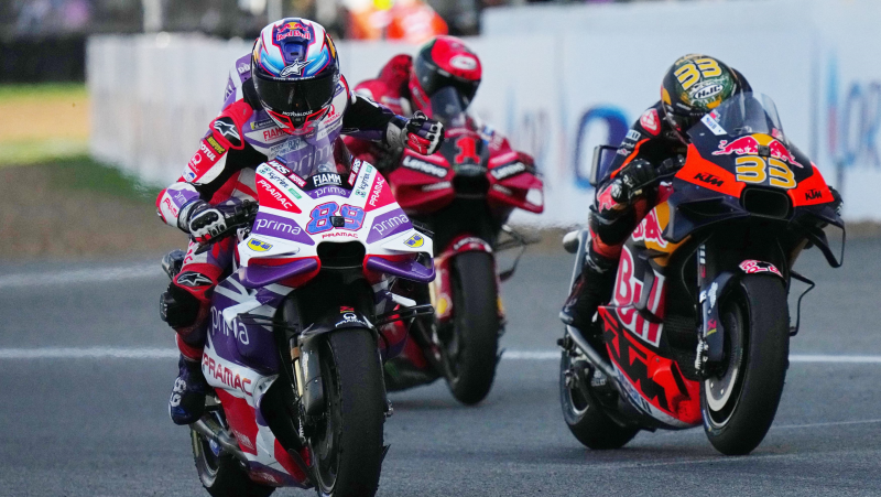 El Mundial de MotoGP sale de Tailandia en un puño: Jorge Martín gana y recorta puntos respecto a Pecco Bagnaia