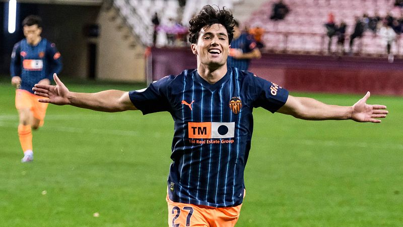 Logroñés 0-2 Valencia: Gozálbez y Diego López dan a los 'chés' el pase copero