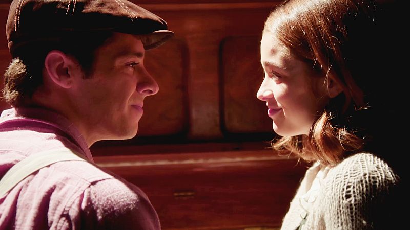 Así ha sido el primer beso de Emilio y Luisa