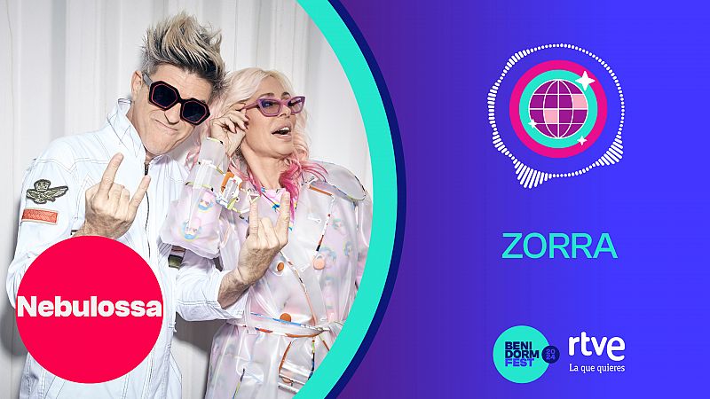 Letra de "ZORRA", el himno de Nebulossa que España llevará a Eurovisión 2024