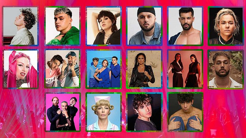 Estos son los 16 participantes del Benidorm Fest 2024