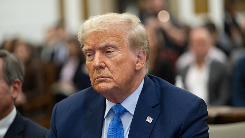 Trump explota ante el juez en el tribunal de Nueva York: "Falló contra mí y me llamó fraude antes de saber nada"