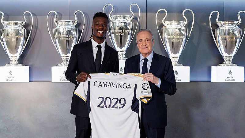 Camavinga renueva contrato con el Real Madrid hasta 2029