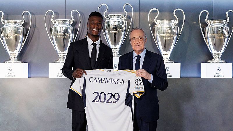 Camavinga renueva contrato con el Real Madrid hasta 2029