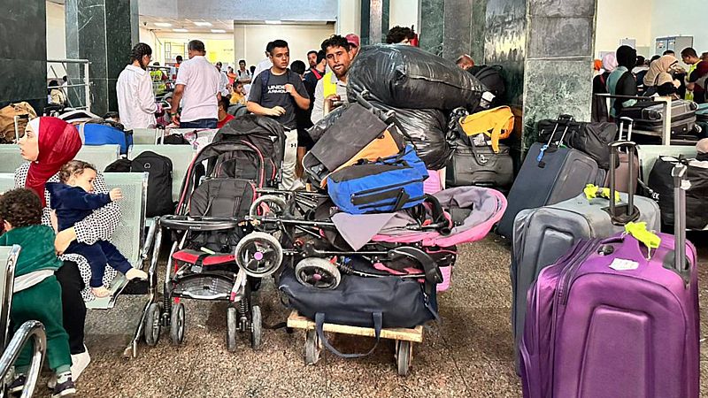 Un grupo de entre 30 y 40 españoles saldrá este lunes de Gaza por el paso de Ráfah