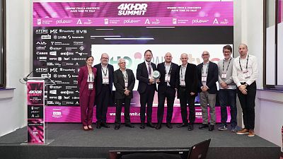 RTVE, premiada en el 4K HDR Summit 2023 por su impulso a la ultra alta definicin