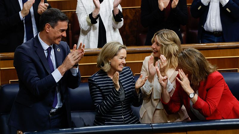 Calviño, Marlaska, Albares... los ministros que revalidan la confianza de Sánchez para un Gobierno de continuidad