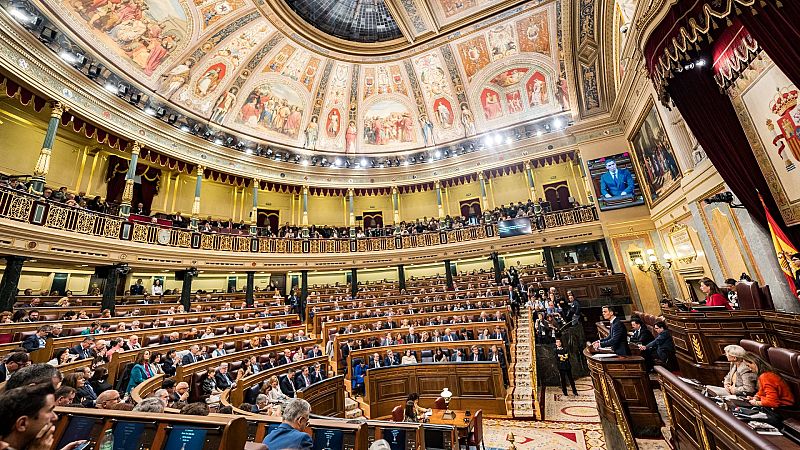 La ley de amnistía echa a andar en el Congreso con el voto en contra del PP