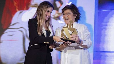 Mara Escario, Premio a la trayectoria en la promocin de la mujer en el deporte del Ayuntamiento de Madrid