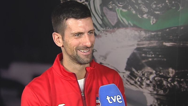 Novak Djokovic, a RTVE: "Carlos Alcaraz es el futuro del tenis. No lo digo yo solo"