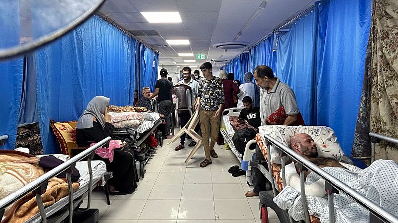 Dentro de un hospital de Gaza: así es trabajar y sobrevivir bajo los bombardeos israelíes