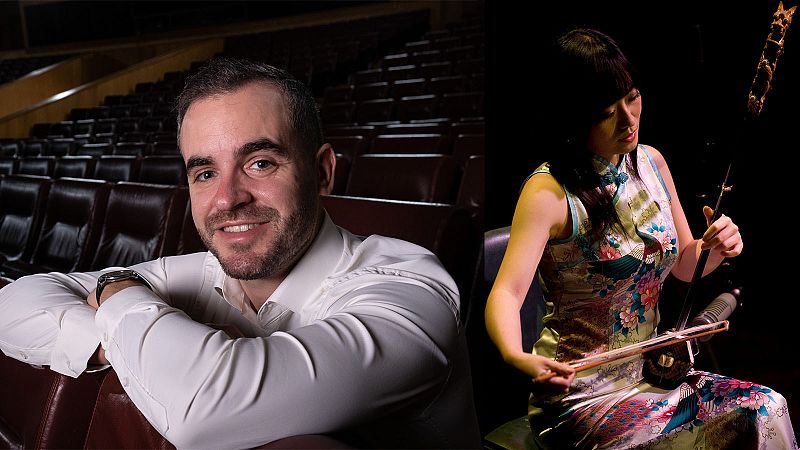 Estreno absoluto de la Suite Alhambra, de Alb�niz, en el Concierto conmemorativo del 50� aniversario del establecimiento de relaciones diplom�ticas entre Espa�a y China