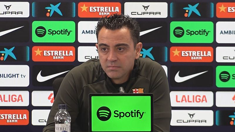 Xavi: "El exigente calendario es la principal razón de la lesión de Gavi"