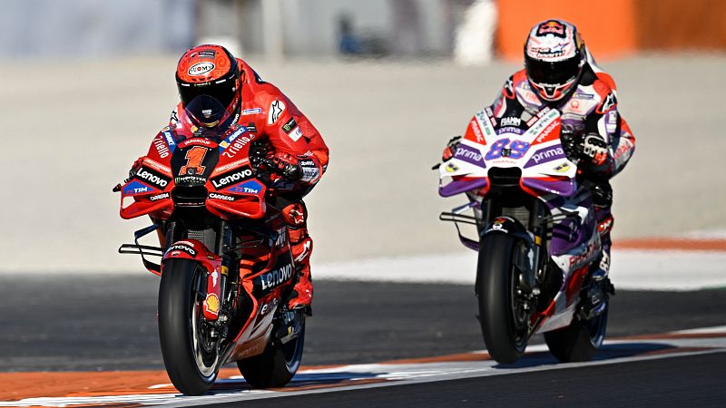 Pecco Bagnaia y Jorge Martín protagonizan el primer "pique" del fin de semana