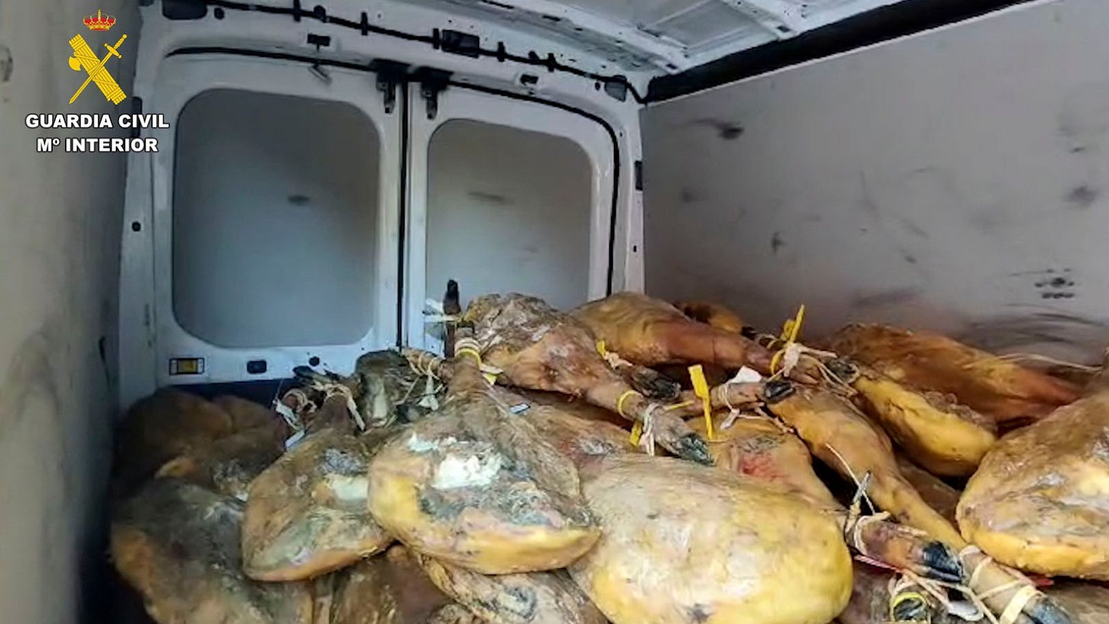 Detenidos en Getafe por robar más de 700 piezas de ibéricos