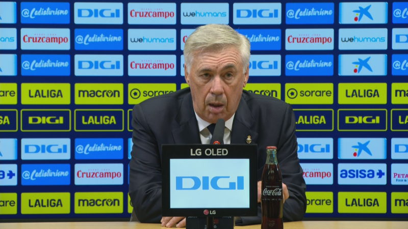 Ancelotti elogia a Rodrygo y zanja el debate en la portería blanca