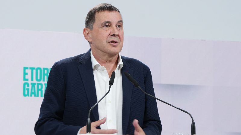 Otegi no será el candidato de EH-Bildu a las elecciones vascas