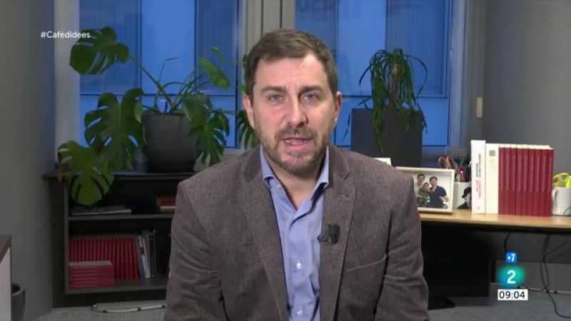 Toni Comín critica "l'interès partidista" d'ERC a negociar conjuntament