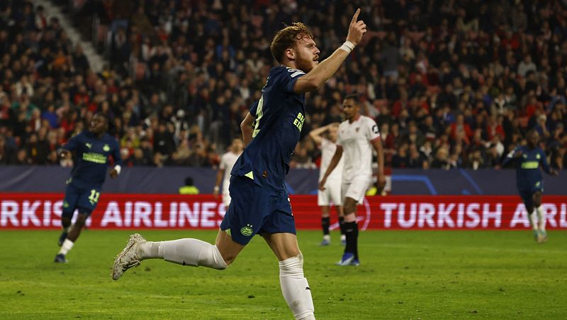 Sevilla 2-3 PSV: El Sevilla dice adiós a la Champions con remontada incluida