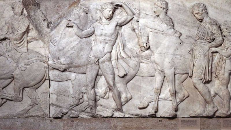 Sunak planta a Mitsotakis por su petición de devolución de los mármoles del Partenón