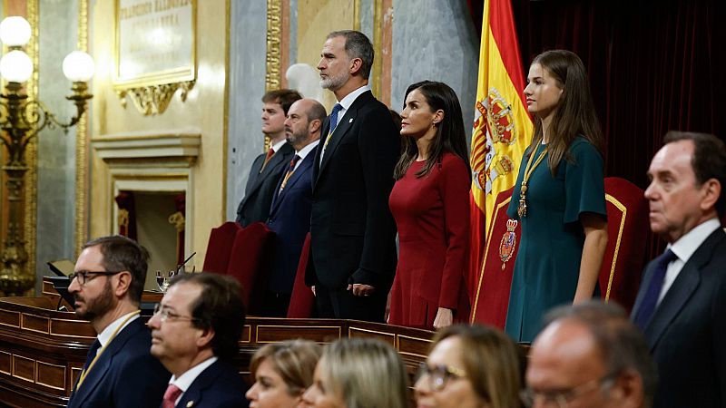 Las imgenes ms destacadas de la solemne apertura de las Cortes Generales en la XV Legislatura