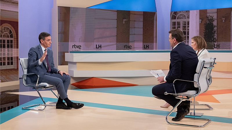 Pedro Sánchez defiende en RTVE al mediador con los independentistas: "Es bueno que verifique" | Entrevista completa