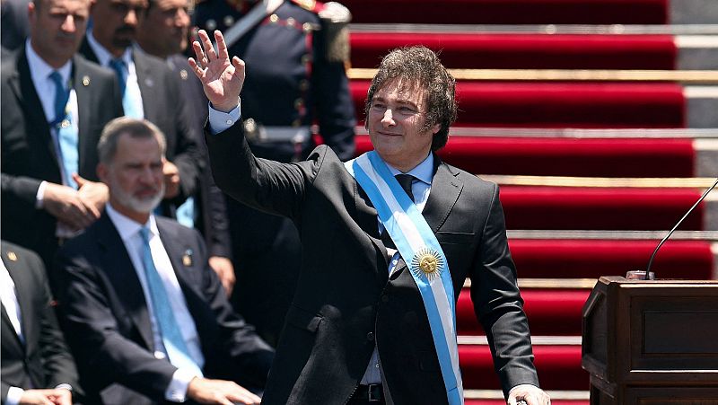 Resumen de la toma de posesión de Javier Milei como presidente de Argentina: "Es el fin de la noche populista"