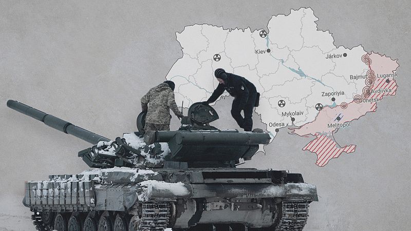 Los mapas de la semana 94ª de la guerra en Ucrania