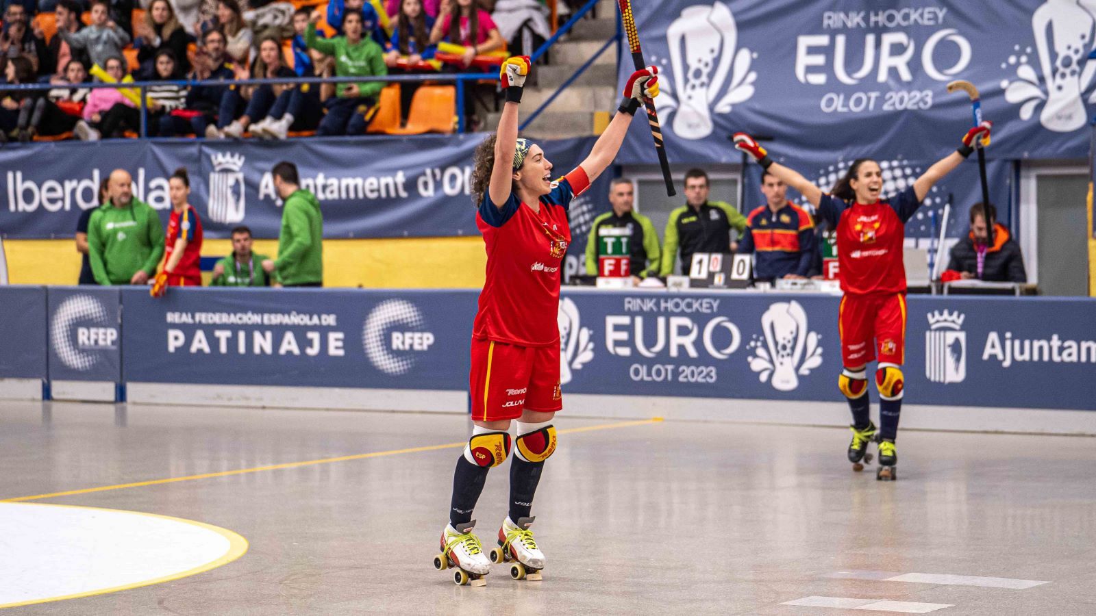 España - Portugal: resumen y goles | Europeo femenino hockey - Hockey sobre patines | Ver