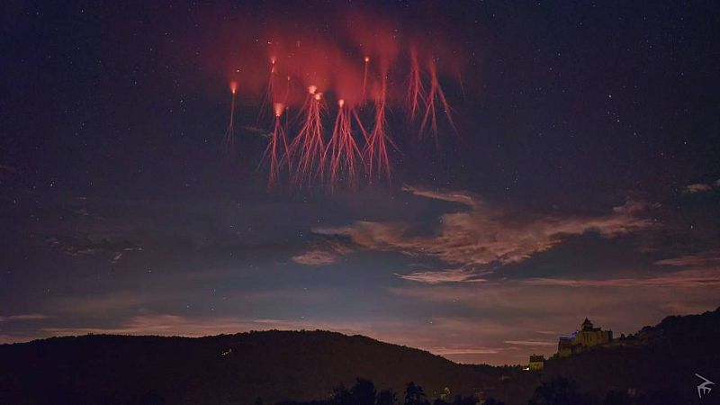 Revelan el origen de los eventos luminosos "fantasmas" del cielo del Mediterráneo
