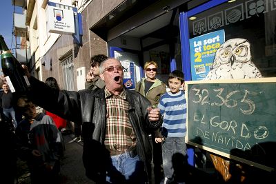 Cuál fue el Gordo de la Lotería de Navidad el año en el que naciste