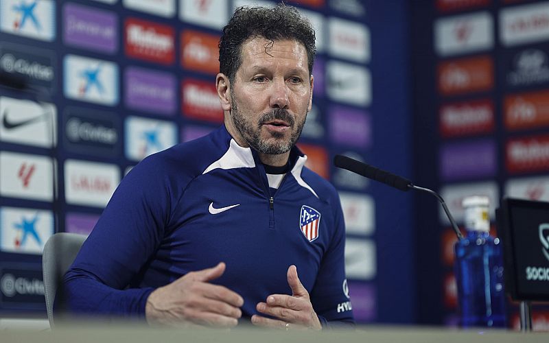 Simeone: "Cuando perdemos se habla del físico, pero hay que jugar mejor al fútbol"