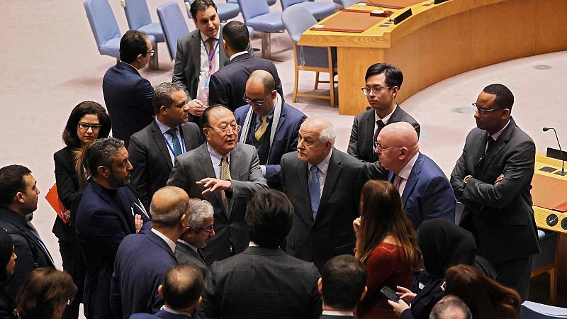 El Consejo de Seguridad de la ONU pospone por tercera vez la votación de la resolución que pide un alto el fuego en Gaza