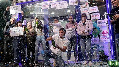 Las mejores imágenes del sorteo de la Lotería de Navidad 2023