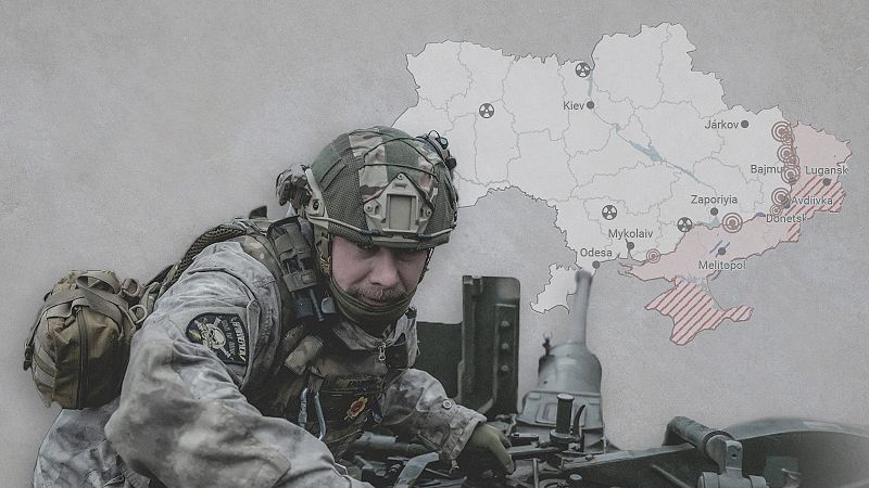 Los mapas de la semana 96ª de la guerra en Ucrania