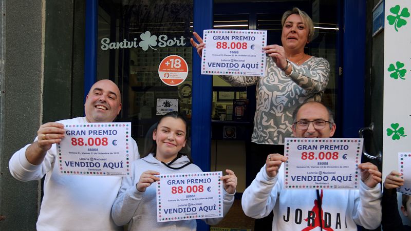 El 88.008 deixa 19,2 milions d'euros a Catalunya