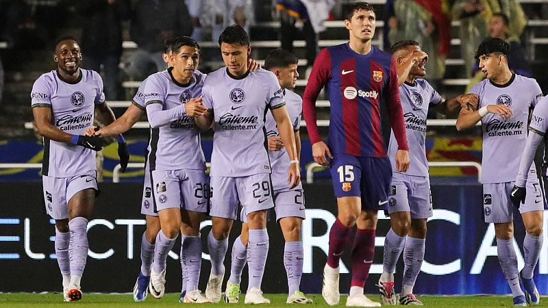 El Barça despide el 2023 con derrota en el amistoso de Dallas