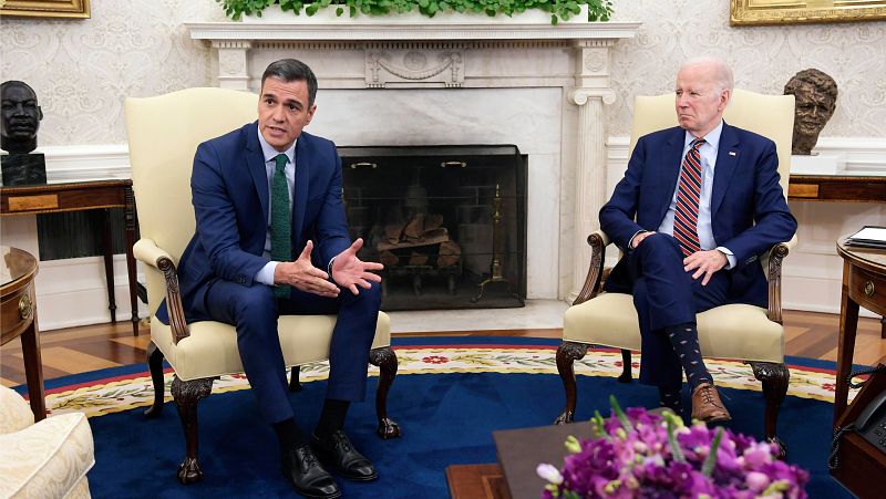 Biden llama a Sánchez para felicitarle por su tercer mandato y conversan sobre una "solución política" para Gaza