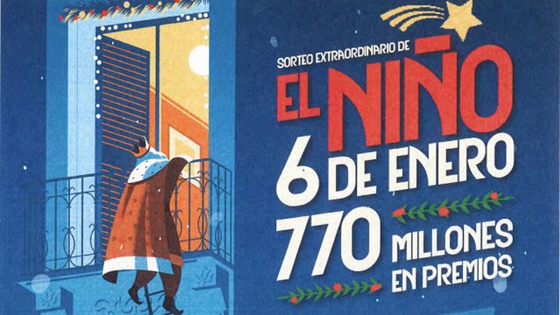 RTVE distribuirá la señal institucional del Sorteo de Lotería de El Niño 2024