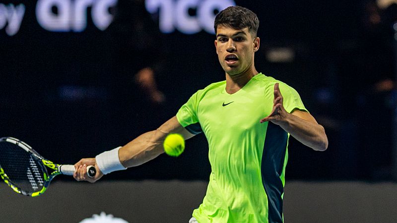 Alcaraz advierte a Djokovic en la Tennis Cup de Dubai