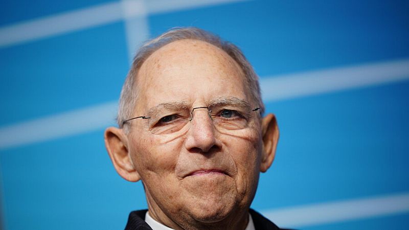 Alemania despide al exministro Wolfgang Schaeuble