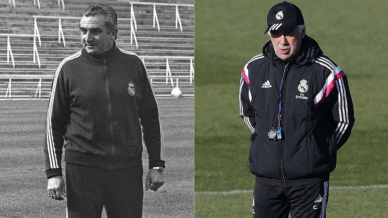 Carlo Ancelotti, tras la estela de Miguel Muñoz en el Real Madrid