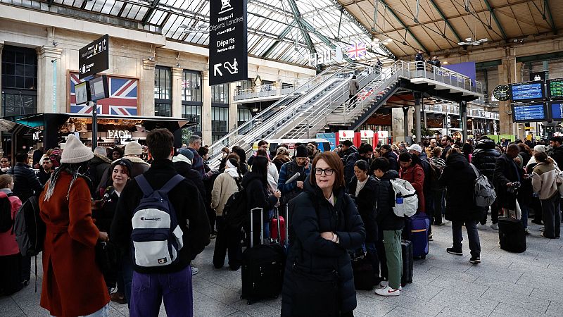 Eurostar cancela todos sus trenes desde y hacia Londres de este sábado por una inundación en las vías
