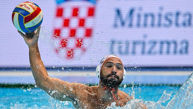 España termina cediendo ante Croacia en el arranque del Europeo masculino de waterpolo