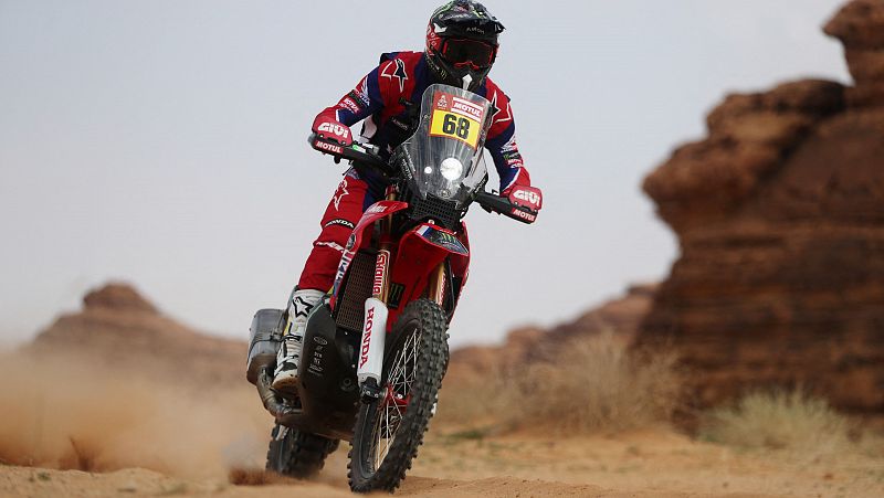 Tosha Schareina se lleva la etapa prlogo del Dakar 2024 en la categora de motos