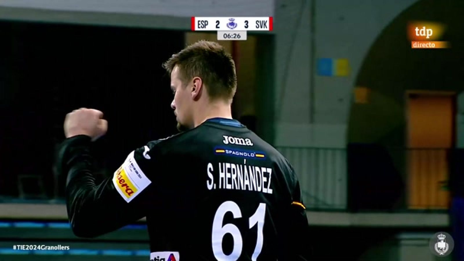 Balonmano | Sergey Hernández se exhibe con una veintena de paradas ante Eslovaquia -- Ver ahora en RTVE Play
