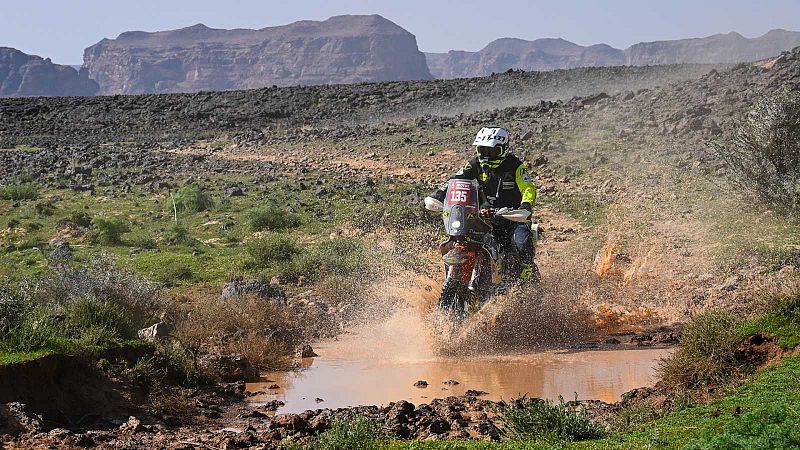 El espaol Carles Falcn, en coma inducido y con un edema cerebral tras sufrir un accidente en el Dakar 2024