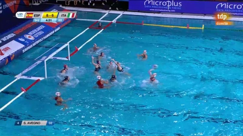 España, líder de su grupo, avanza con paso firme en el Europeo de Waterpolo