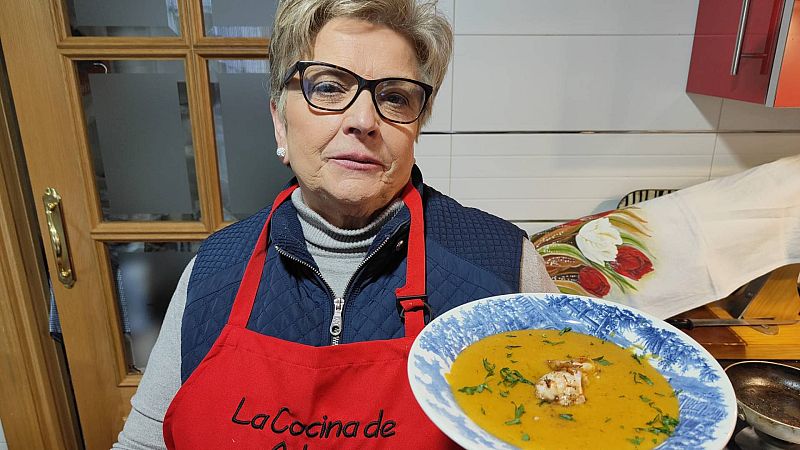 Receta de crema de langostinos, un plato bien calentito y sabroso