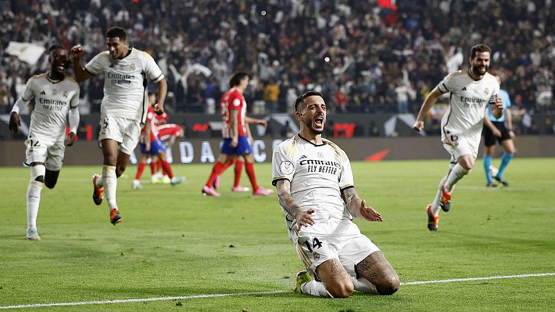 El Real Madrid se apunta un derbi impredecible y jugará la final de la Supercopa de España